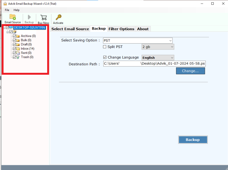 How To Export Hotmail To EML Files In Batch