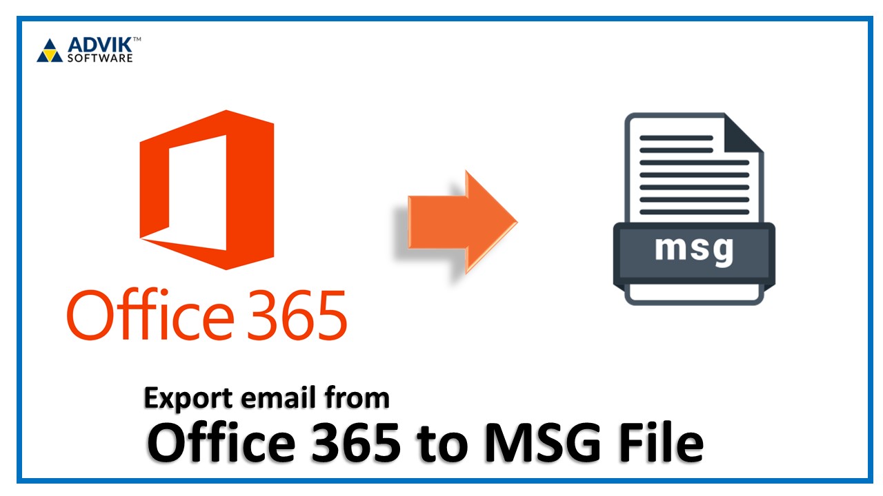 export emails from office 365 to MSG