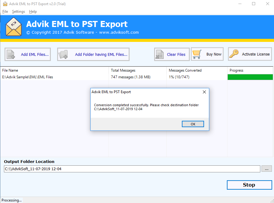 import eml files into outlook express 6