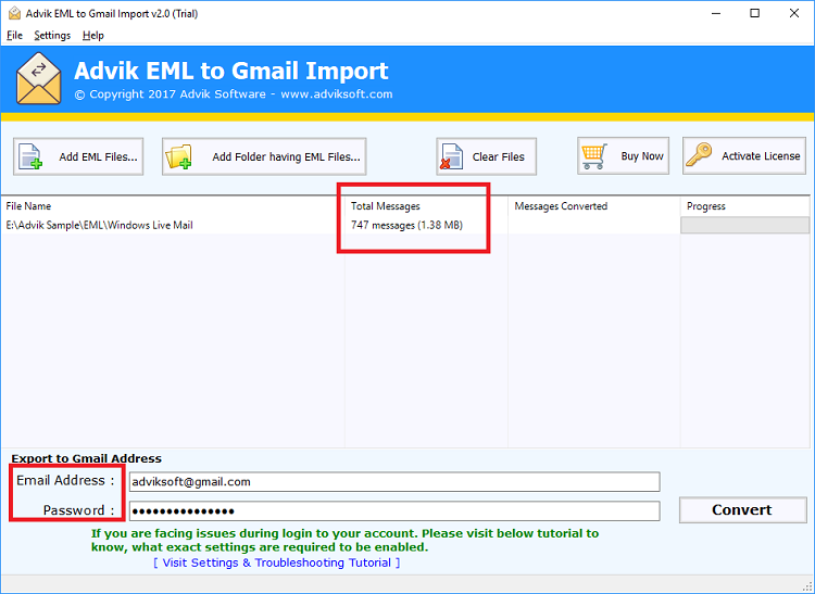 email settings for gmail in windows live mail