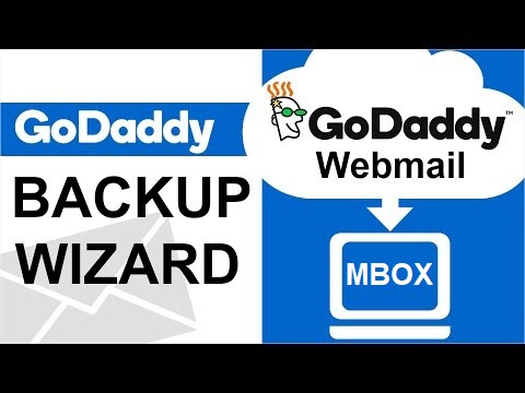 how to export godaddy emails to mbox file