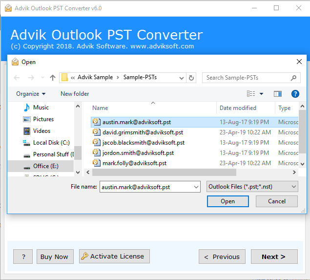 import pst to outlook online