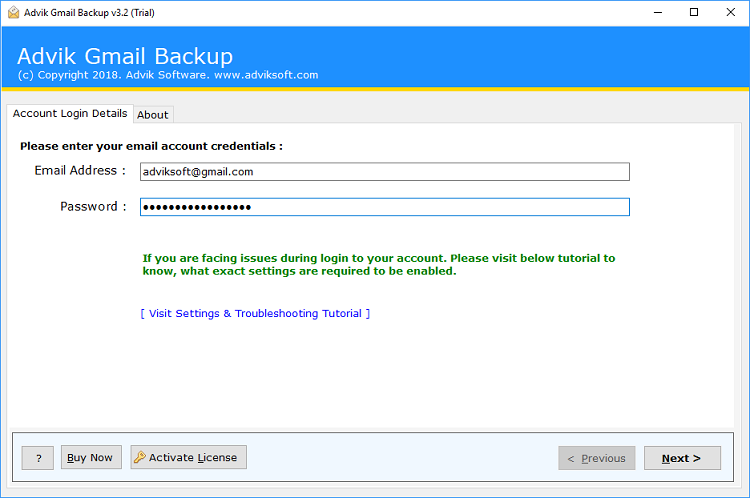 advik gmail backup tool review