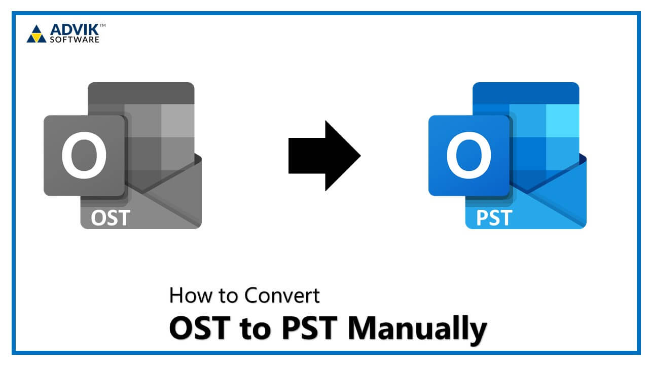 ost to pst manually