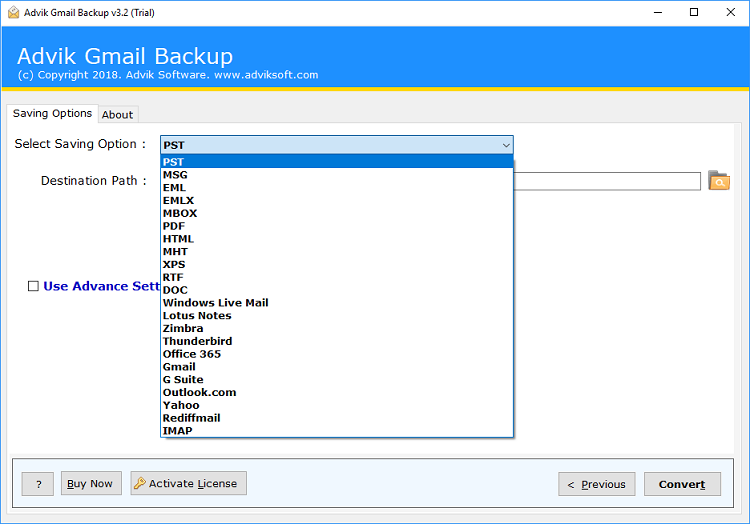 gmail export tool