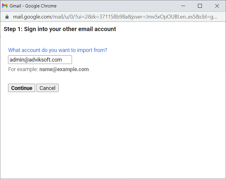 configure titan to gmail