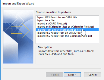 export email adressess from Outlook