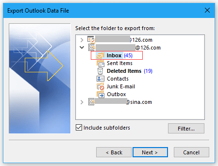 backup comcast webmail emails into multiple formats