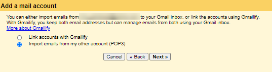 Hostinger to Gmail migration