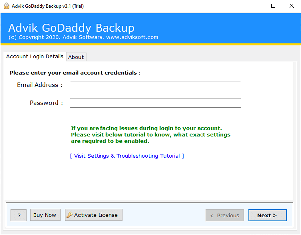 extract godaddy email attachments