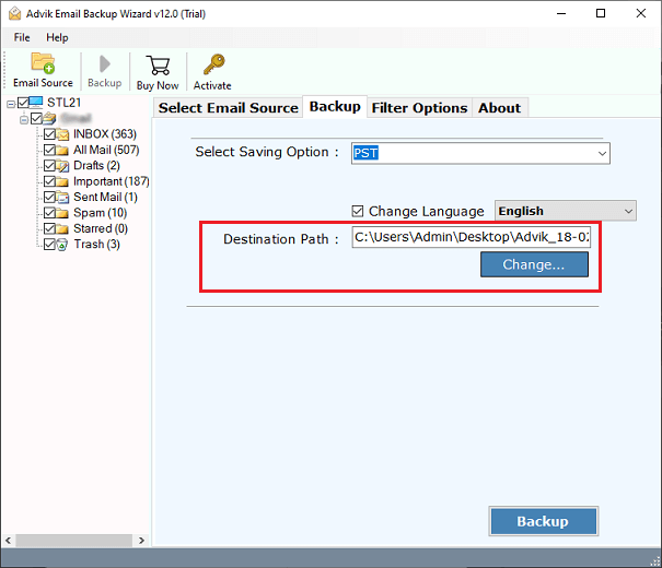 smartermail to outlook pst file