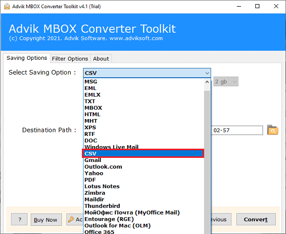 extract Apple Mail email addresses to csv