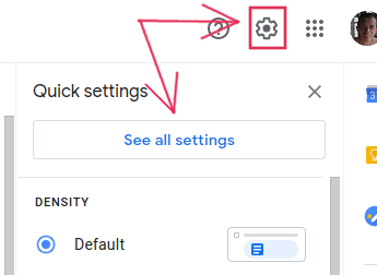 choose gmail settings