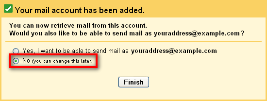 click Add Account to transfer juno email to gmail