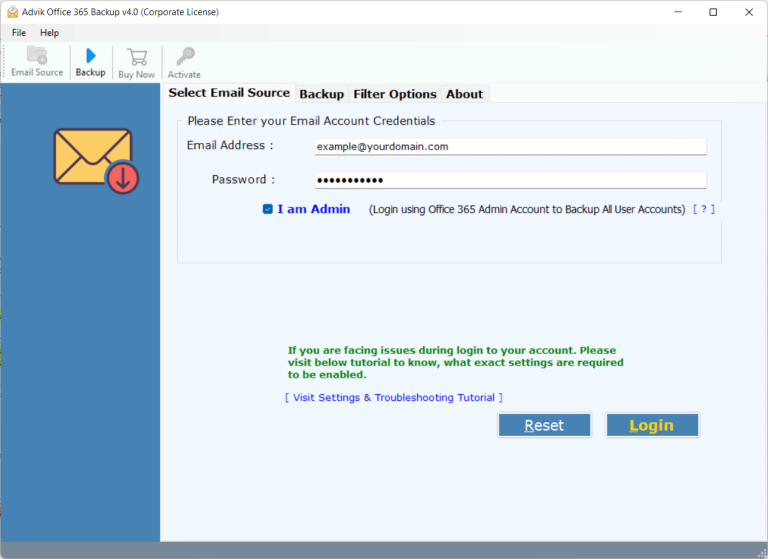 Run Advik Office 365 Export Tool