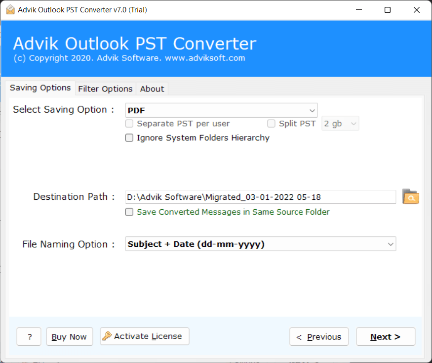 save outlook email as pdf