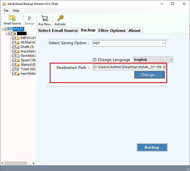 Export KPN Mail Emails to Computer 