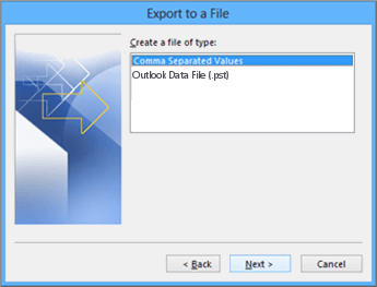 import outlook contacts to jabber