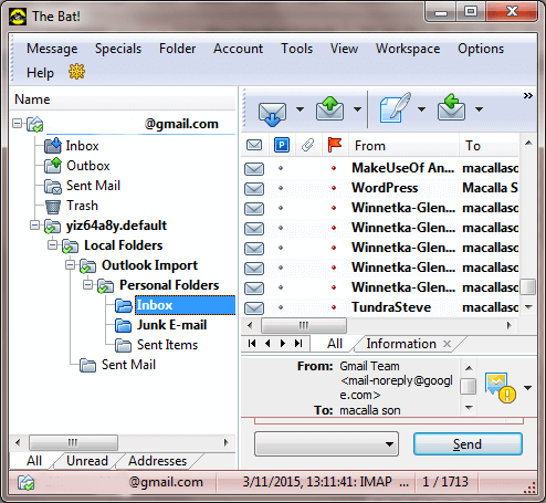 export The Bat mbox files toOffice 365