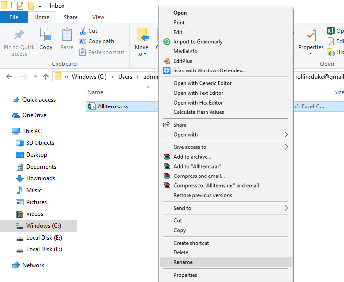 export outlook contacts to onenote