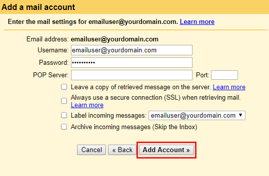 transfer Gmail account to someone else