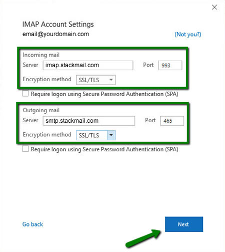 import data from verizon to outlook