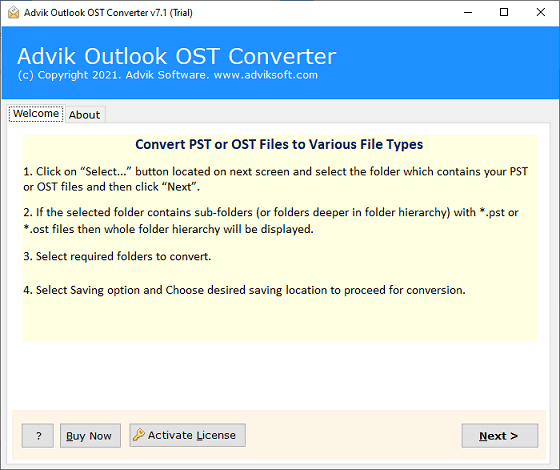 add ost file to new profile