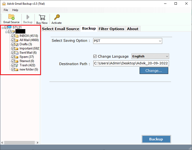 Export Emails from Gmail to ZIP File