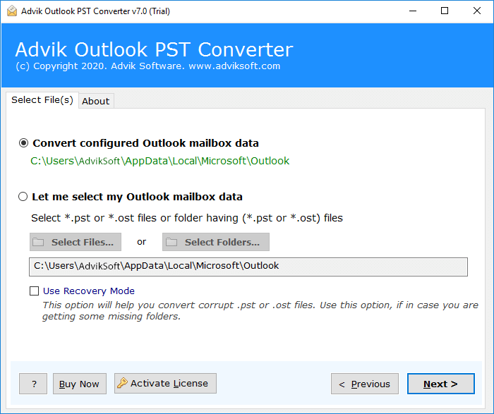 store emails outside of outlook