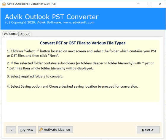 open pst file without outlook