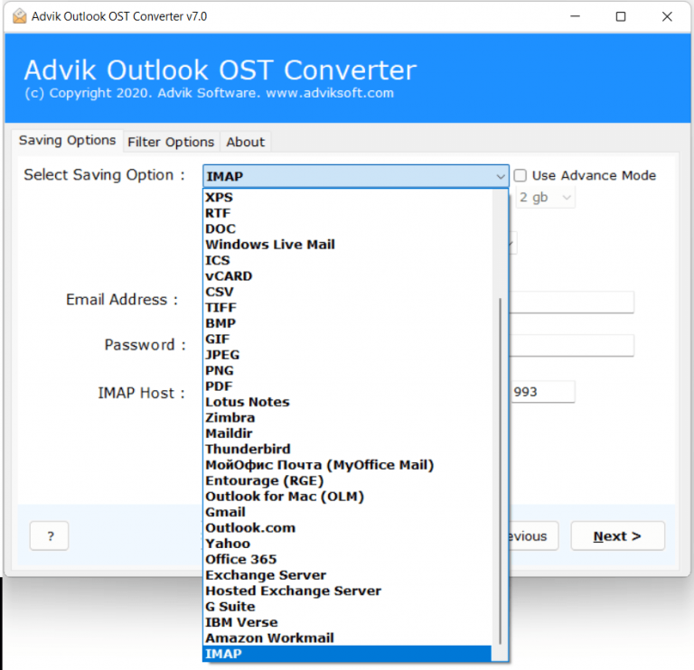 import Outlook files to Windows 10 mail