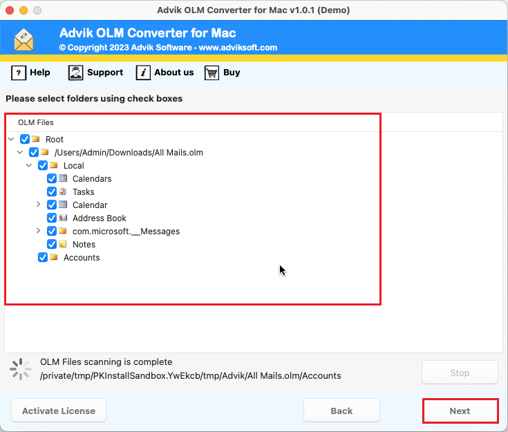 convert olm file to mbox