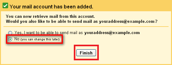 click add account to transfer frontier email to gmail