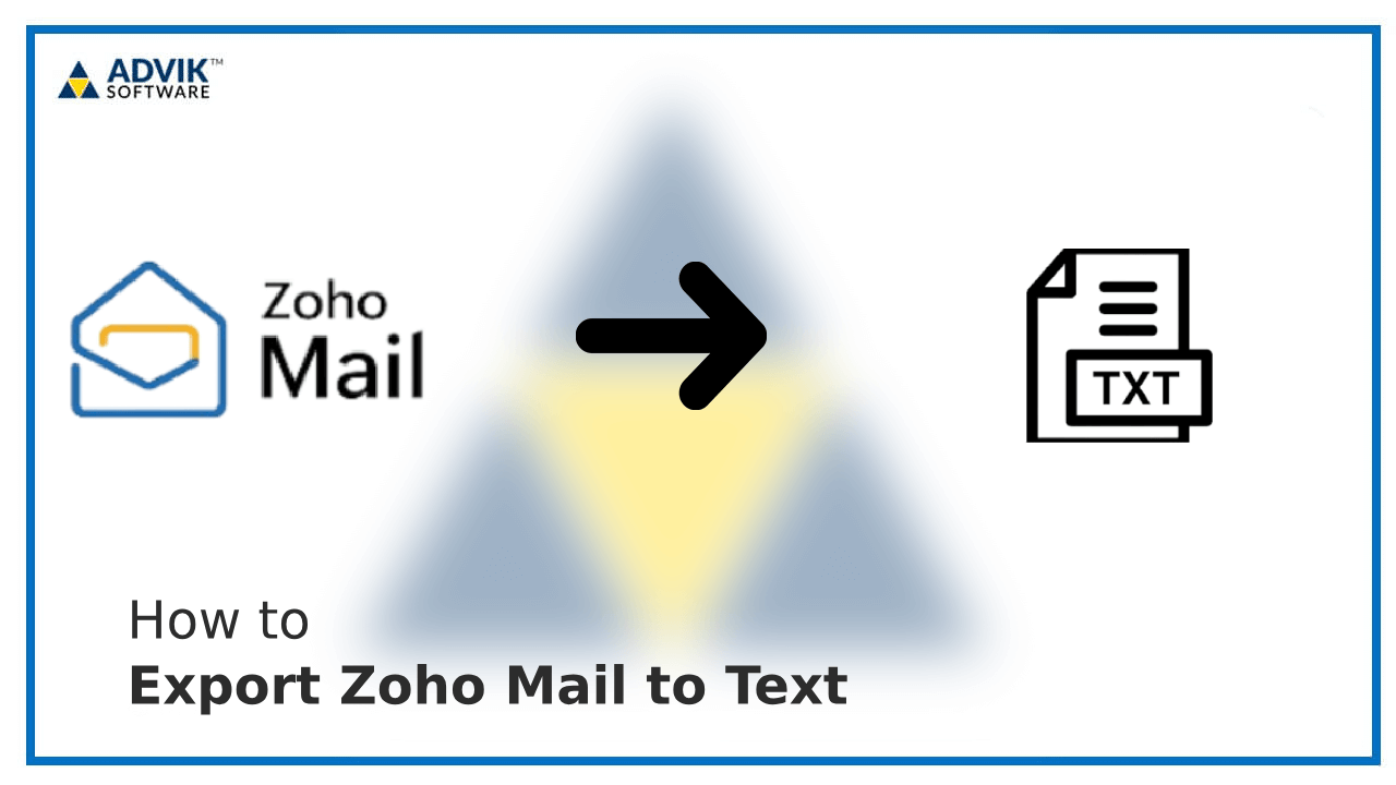 How To Export Zoho Mail To Text Files 0519