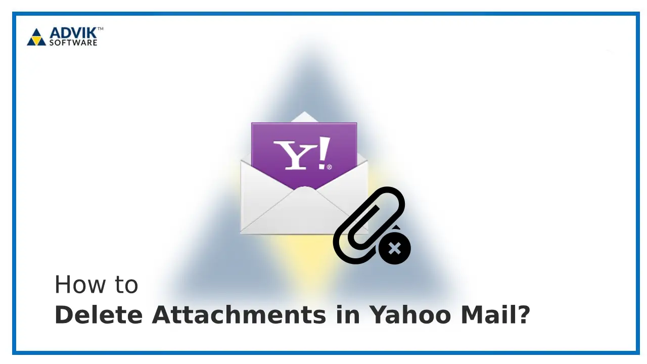 how to delete attachments on yahoo mail