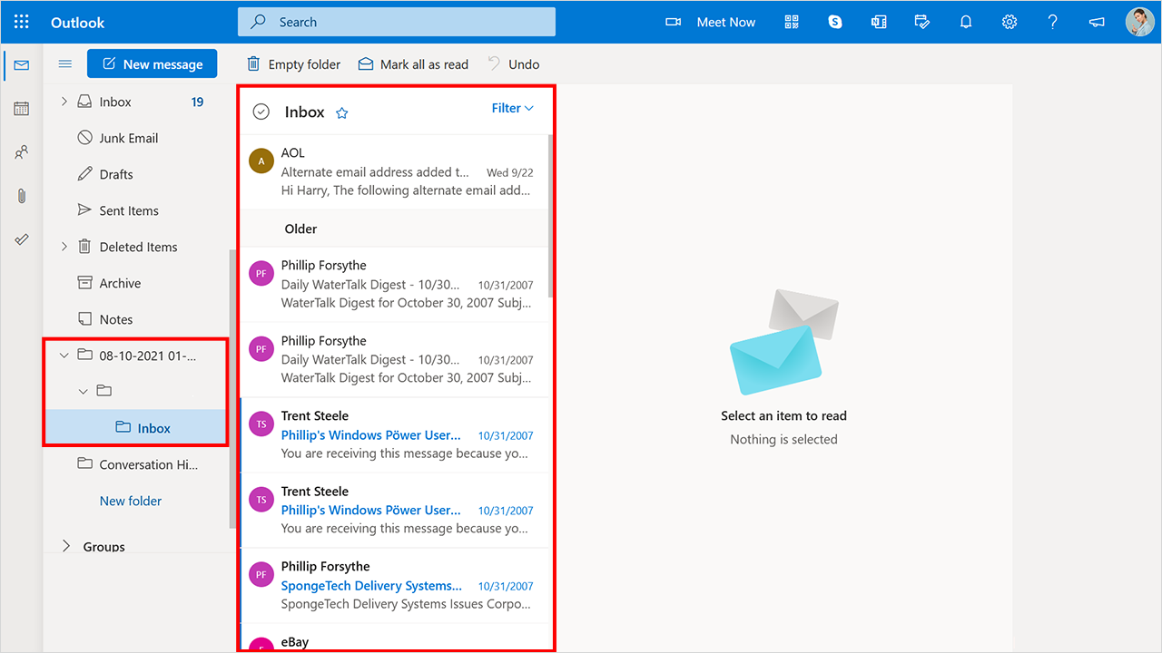 transfer workmail to office 365