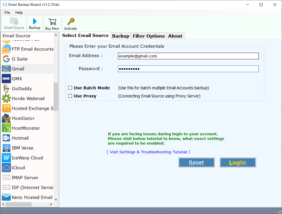 Enter your Webmail login details