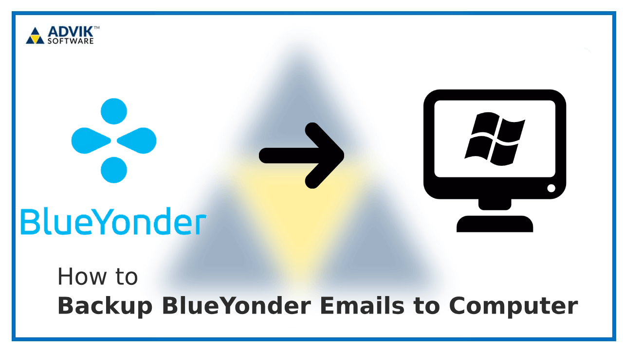 Backup BlueYonder Emails to Computer