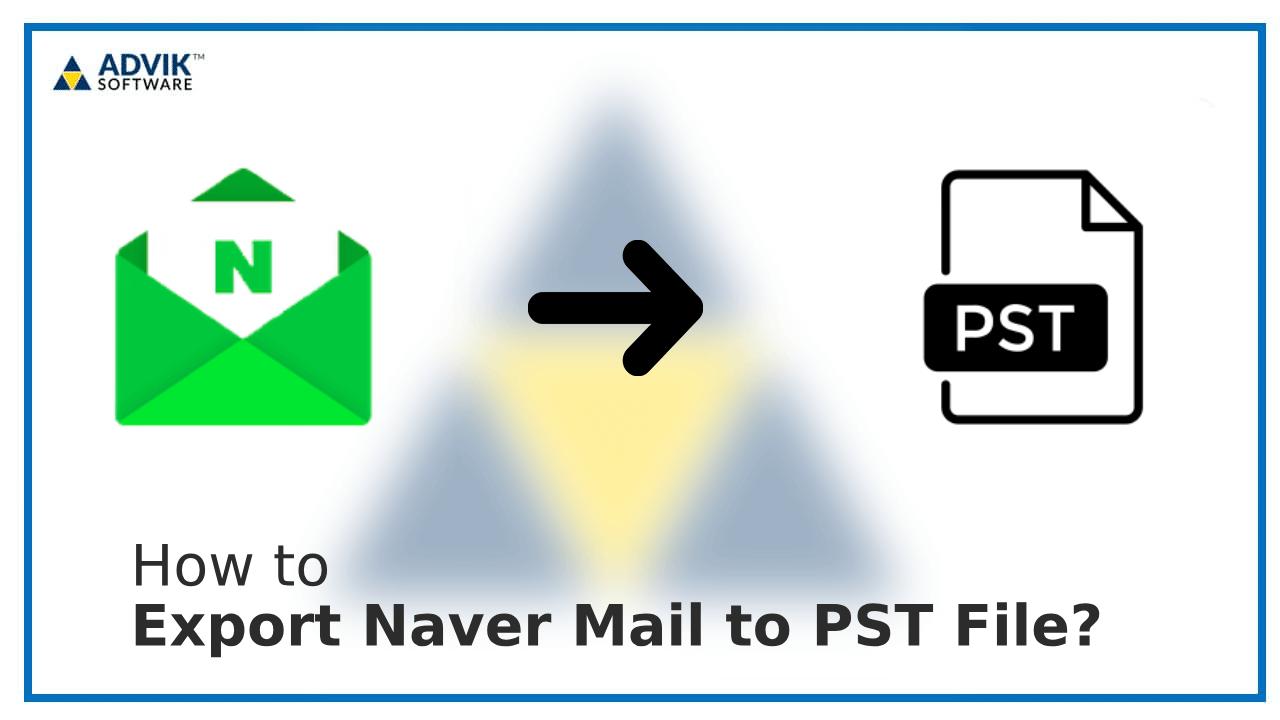 export naver mail to pst