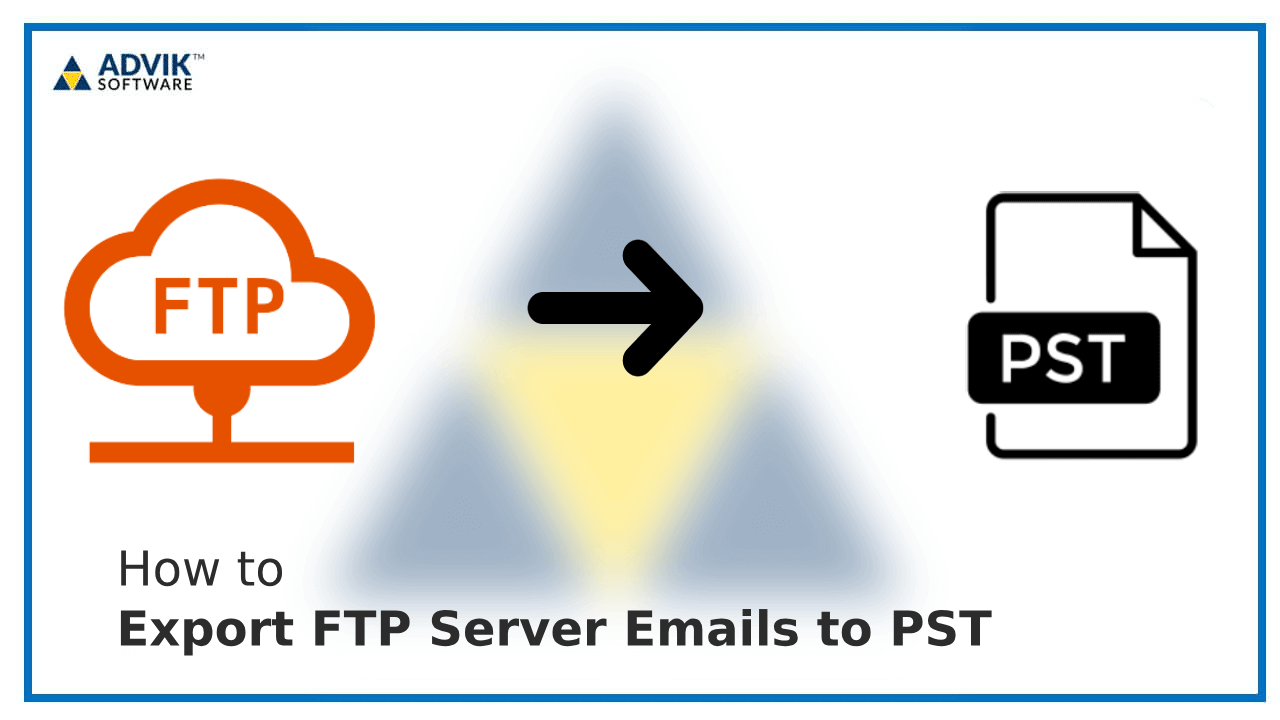 export ftp server emails to pst