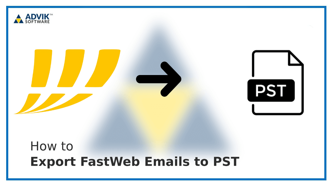 export fastweb emails to pst