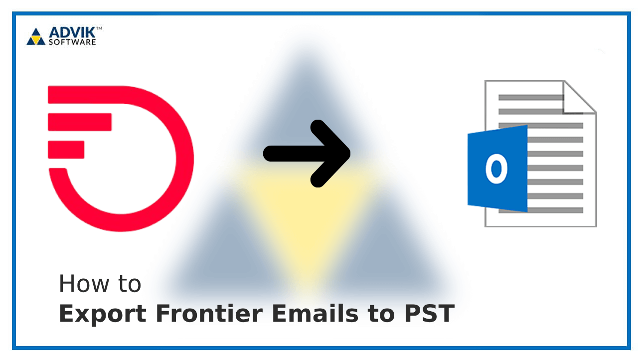 Export Frontier Emails to PST