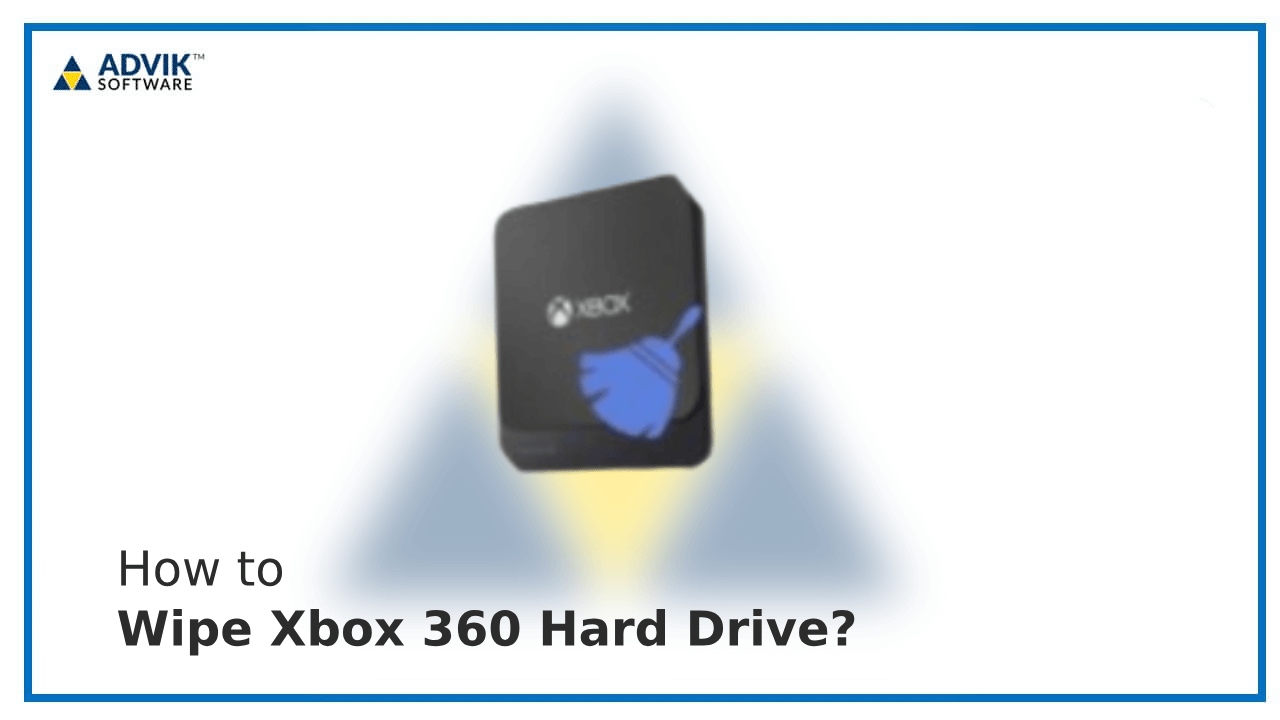 Wipe Xbox 360 Hard Drive