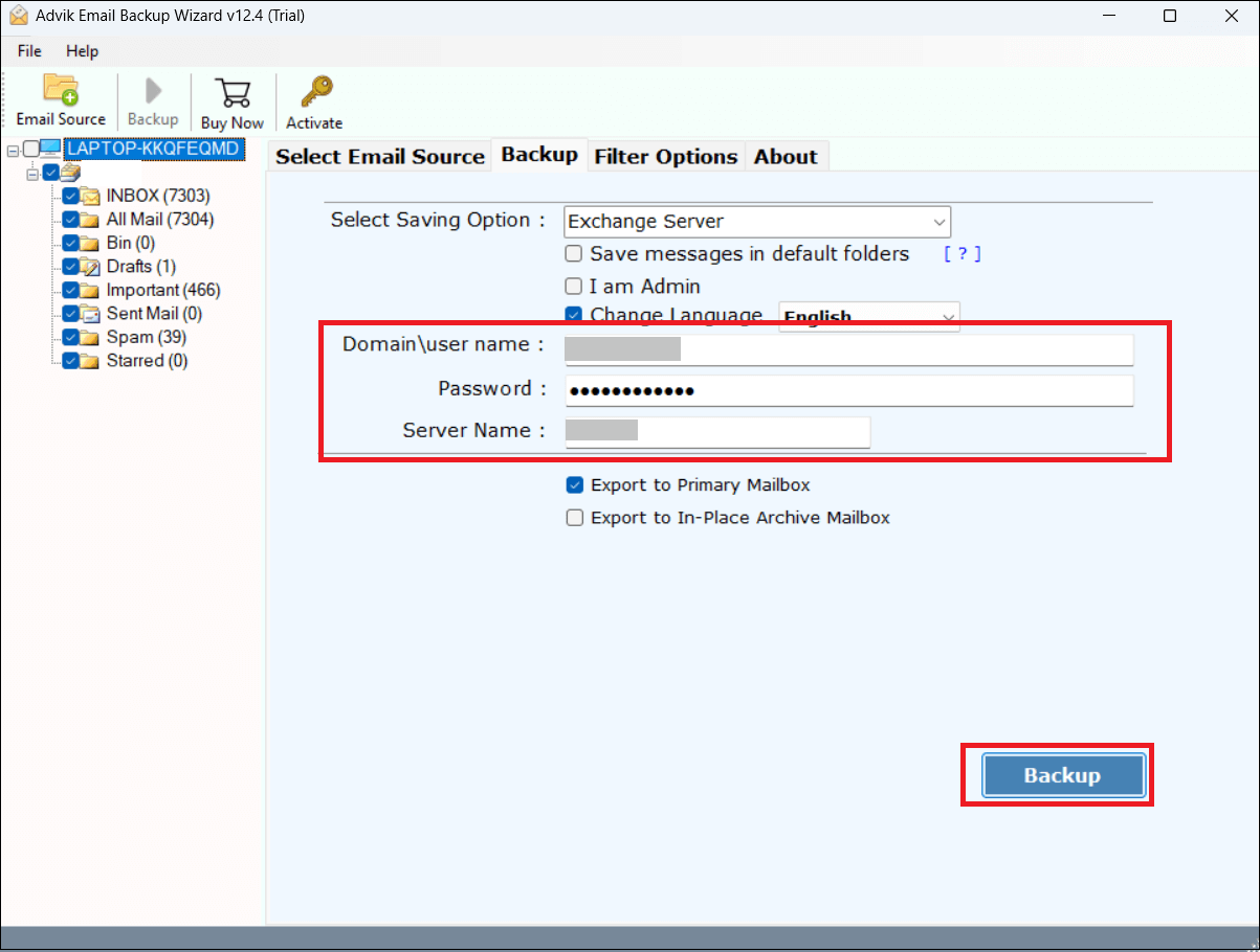 forward exchange mailbox to another database