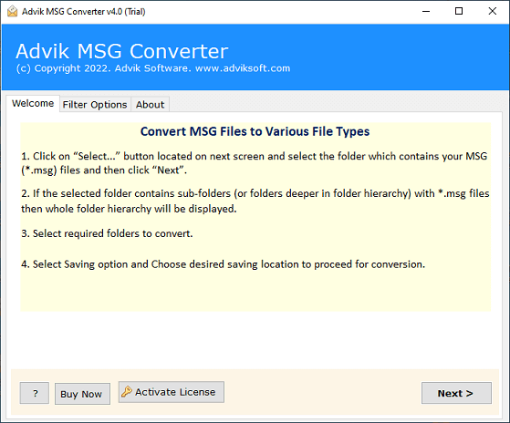 Convert RPMSG to PDF