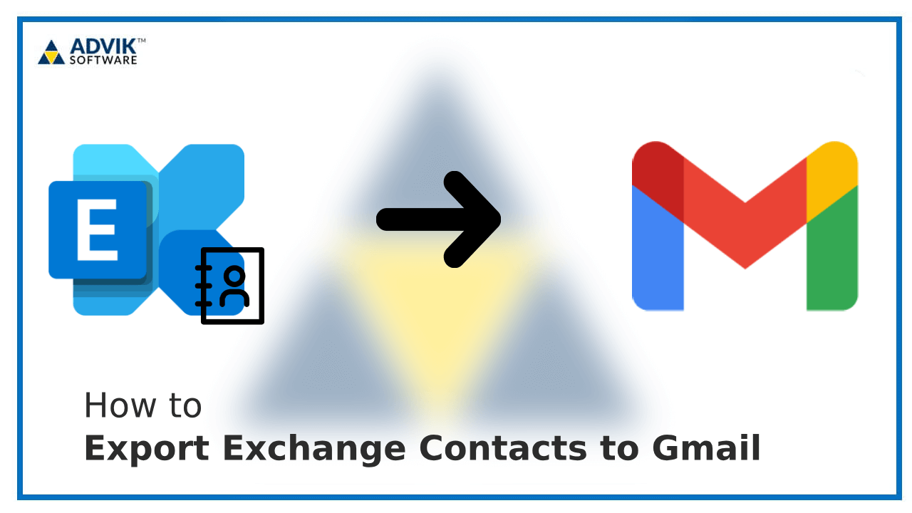 Export Exchange Contacts to Gmail