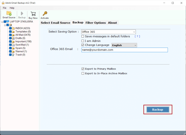 migrate email from G Suite to Office 365