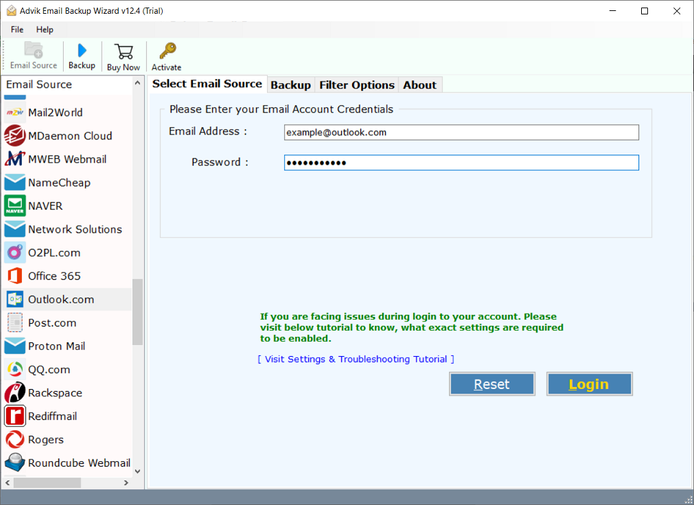 save outlook.com email backup