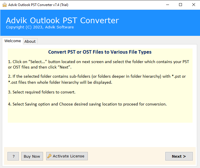 pst to vcard converter